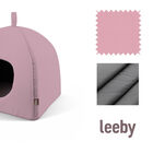 Leeby Igloo antiderrapante rosa para gatos, , large image number null